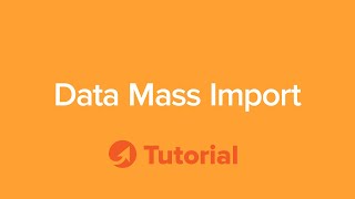 TeamGuru Tutorial: Data Mass Import