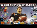 Very Honest NFL Power Rankings: Week 10