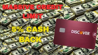 Discover it Cash Back Review : Massive Credit Limit Today