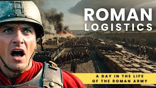 Logistics of a Roman Army: Food, Weapons, and Strategy #history #romanempire