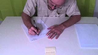 Remote Viewing Session: Stage 1 (Demonstration)