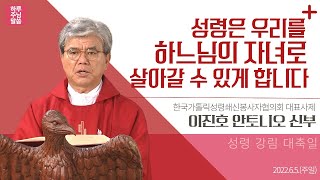 [하루 주님 말씀] 2022년 6월 5일 성령 강림 대축일 l 이진호 안토니오 신부의 오늘의 복음\u0026강론