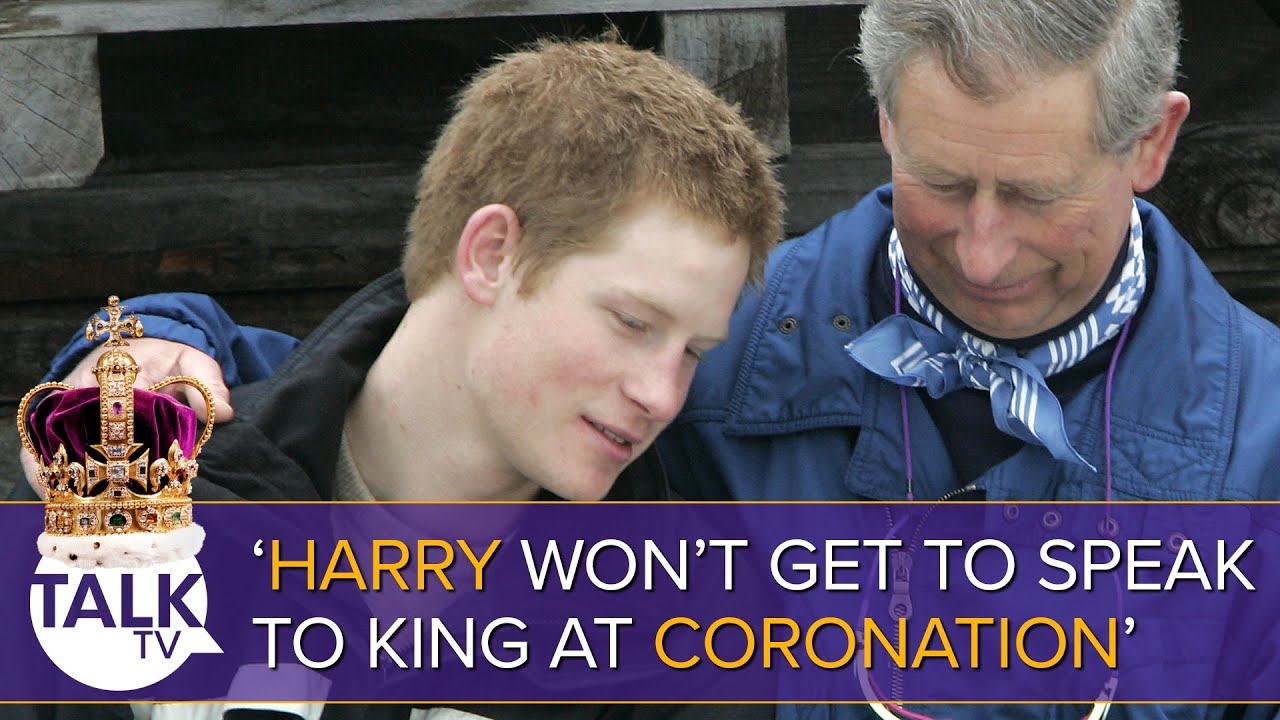 'Prince Harry Won't Get To Speak To King Charles At Coronation', Says Former Royal Butler - YouTube