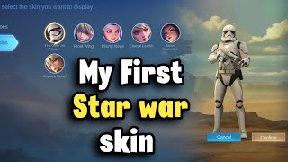 My First ever Star war skin