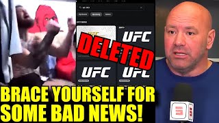 UFC and ESPN deletes UFC 303 Conor McGregor vs Michael Chandler promotional material, Dana White