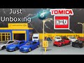 Unboxing 8 Tomica April to June | ART Moving Center Truck, Ferrari Daytona SP3, Toyota MR2, Honda FD