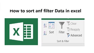 How to Sort and Filter Data In Excel 2016