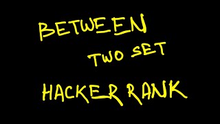 Between Two Set || HackerRank || Java