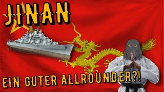 World of Warships Legends - JINAN - Legendär - Ein guter ALLROUNDER?! [deutsch/ gameplay]