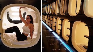 Staying In A TOKYO CAPSULE HOTEL