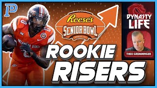 Top 15 Rookie Risers for 2025 🔥 Senior Bowl Winners \u0026 Sleepers | Dynasty Fantasy