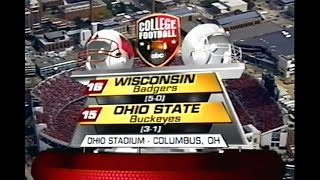 2004 #15 Wisconsin @ #18 Ohio State No Huddle