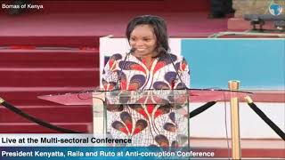 Speeches at the Multi-sectoral anti-corruption conference at the Bomas of Kenya