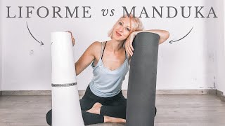 LIFORME VS MANDUKA | best yoga mats 2021 | Yoga mat review