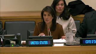 Remarks at a UN Security Council Open Arria-Formula Meeting on the Democratic Republic of the Congo