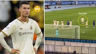 Cristiano Ronaldo Annoying reaction to Al Nassr vs Al Hilal Penalty Goal!!🙄😤⚽
