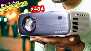 EGate New Launch K9 Pro 8400 Lumens Bluetooth Projector Unboxing \u0026 Review | Cheap and Best Projector