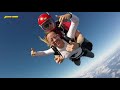 Tandem skydive of Denisse Aranda with Skydive Hawaii