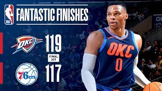 Thrilling 3OT Finish Between the Thunder and 76ers | December 15, 2017
