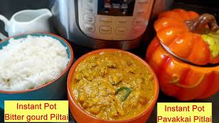 Instant Pot Paavakkai Pitlai | Bitter Gourd Pitlai | பாகற்காய் பிட்லை | Pakarkkai Pitlai