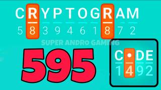 CRYPTOGRAM 595
