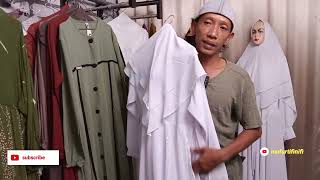 Rekomendasi Gamis Syari Putih Umroh #mufurtifinifi @mufurtifinifi #gamisumroh #gamisputihumroh