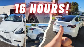 16h Tesla Collision Repair Challenge