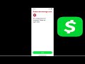 Cash App An Unexcepted Error. Please Try Again Later