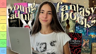 tier ranking YA fantasy books/series ⚔️🧚‍♀️⋆⁺₊✧