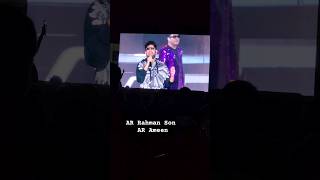 AR Rahman Son - AR Ameen Singing👌 #arrahman #tamilsongs
