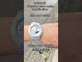 G-SHOCK Forgotten future series Metallic silver GA-2100FF-8AJF office and outside comparison