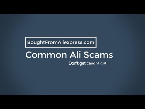 The Most Common Scams On Aliexpress - How To Avoid Them - YouTube