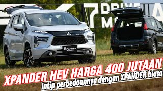 MITSUBISHI XPANDER HYBRID 2024 | Harga tembus 400 jutaan | Intip spesifikasinya dengan varian biasa