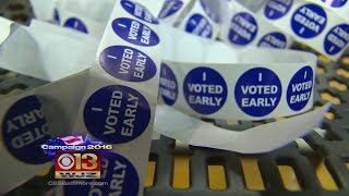 Fiery Presidential Race Pushing Marylanders To The Polls