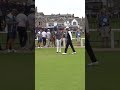 Tiger messes with Rory on the putting green