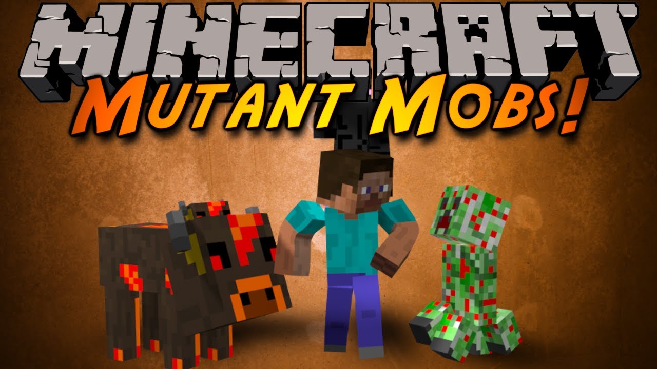 Minecraft Mod Showcase Mutant Mobs Youtube
