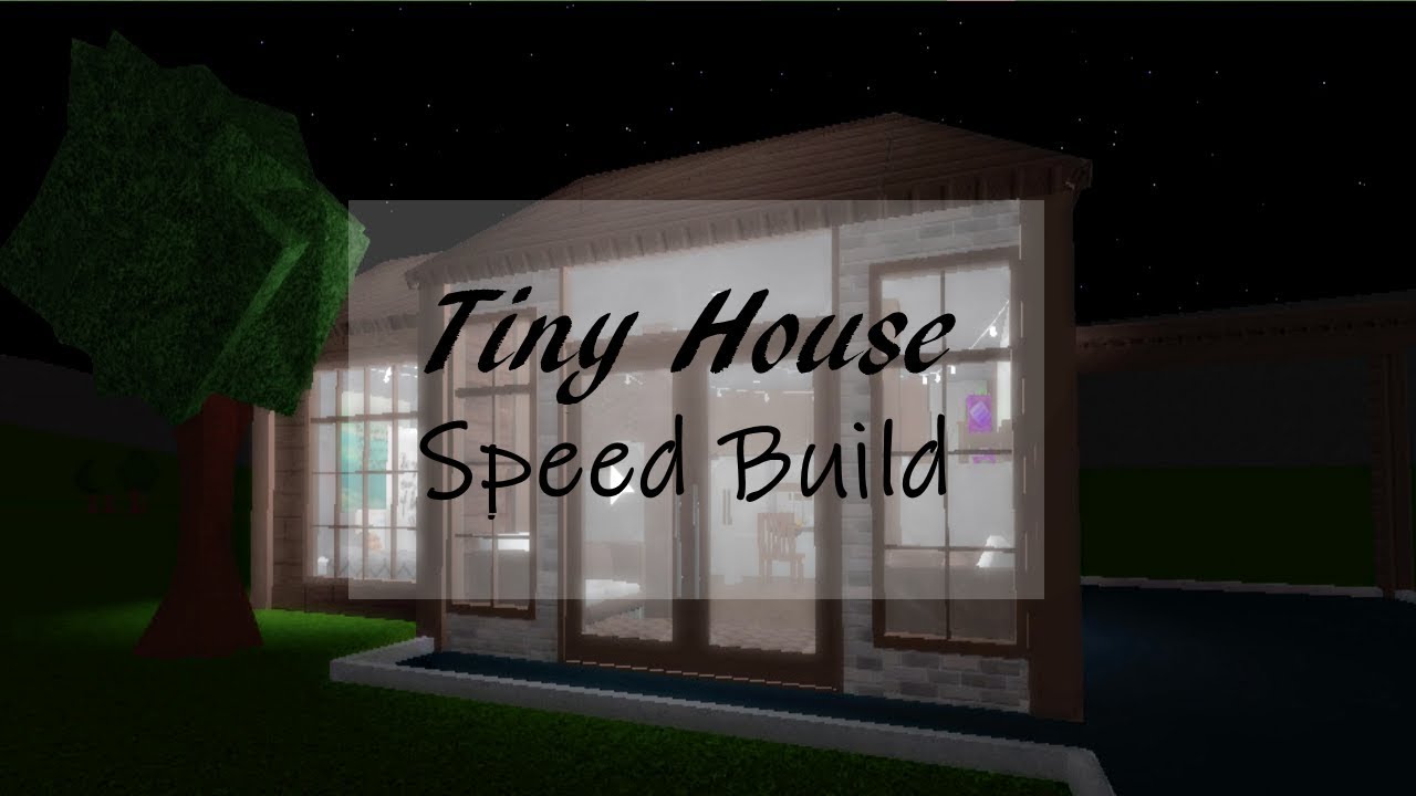 Bloxburg: Tiny House | Speed Build - YouTube