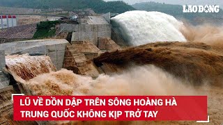 Lũ lại về trên sông lớn thứ 2 Trung Quốc - sông Hoàng Hà với lưu lượng nước lên đến 2.510m3/giây|BLĐ