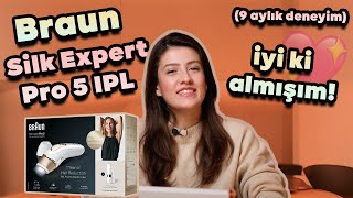 Braun Silk Expert Pro 5 IPL 9 Aylık Deneyimlerim! Kesin Çözüm Mü?