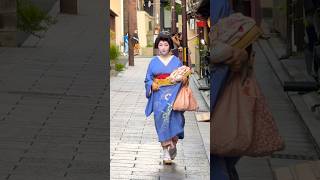 芸鼓さん めっちゃきれい🥰#kyoto Kyoto Gion japan 4k🪭👘