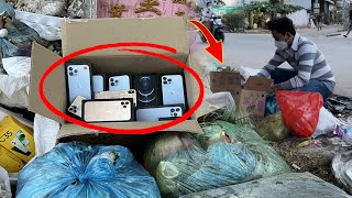 Lucky day 😜 Found A lots of Boxes iPhone 13 Pro Max in Trash ! Restore Abandoned Phone