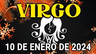😯𝐀𝐥𝐠𝐨 𝐢𝐦𝐩𝐚𝐜𝐭𝐚𝐧𝐭𝐞 𝐬𝐮𝐜𝐞𝐝𝐞 𝐡𝐨𝐲🎉Horóscopo de hoy Virgo ♍ 10 de Enero de 2024|Tarot