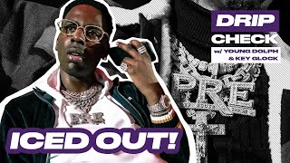 Young Dolph \u0026 Key Glock Are Iced Out  - Drip Check | 16BARS