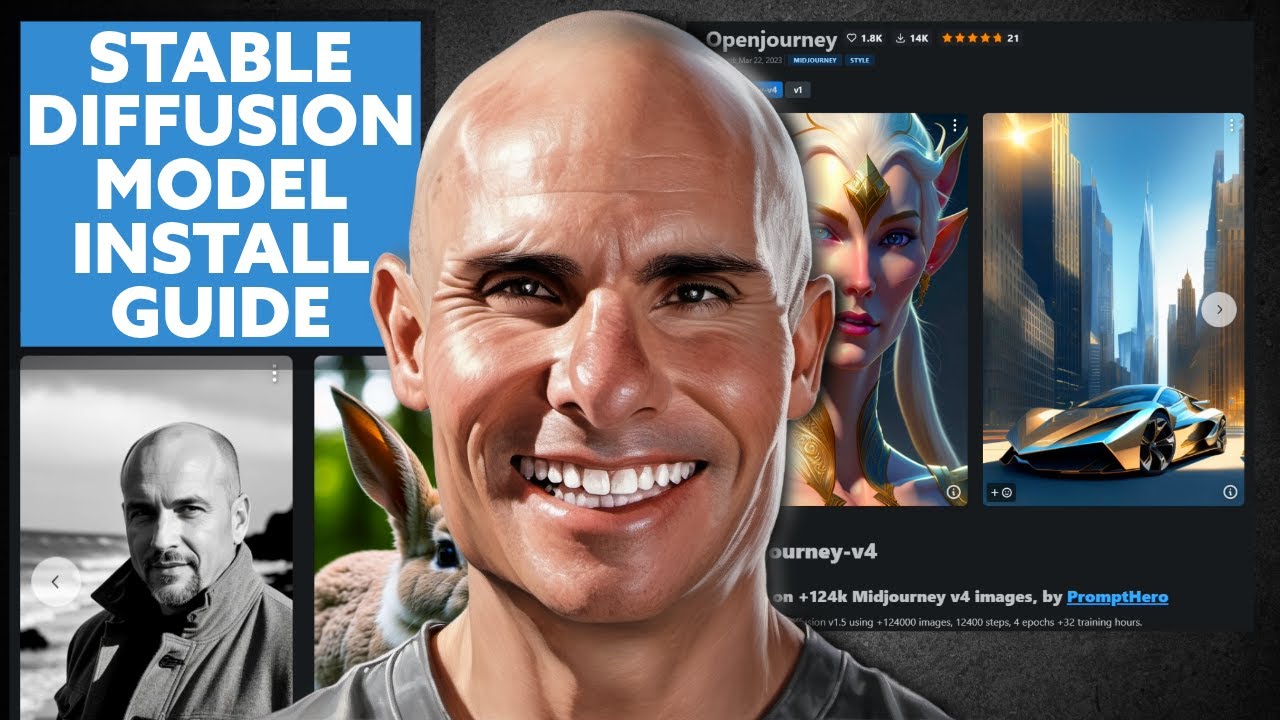 How To Install Stable Diffusion Models Invokeai Youtube