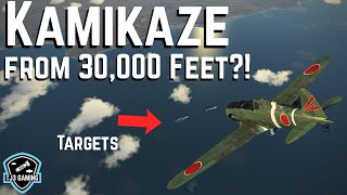 What Happens if you Kamikaze from 30,000 feet?! Crash Compilation IL2 Sturmovik Historic Flight Sim