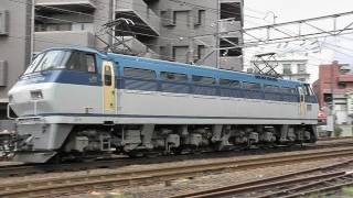 EF210-111(新)1059レ EF66-118(吹)92～94レ 115系瀬戸内色セキC-35編成 2011.4