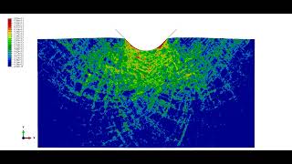 Evolution of total geometrically necessary dislocation density based on L1-minimization scheme