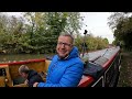 first time cruising through braunston tunnel grand union canal on our new narrowboat