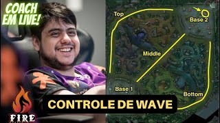 AULA COMPLETA CONTROLE DE WAVE - 1º Treino em LIVE - Dia 02