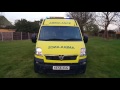 Emergency Ambulance/ light demo/ restored/ pc medical support services/ Berkshire event Medics.